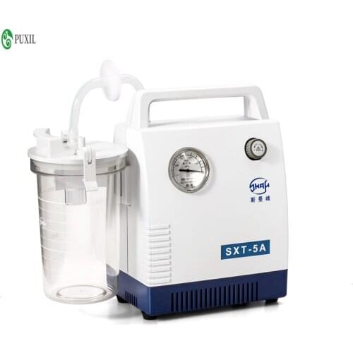 220V vacuum sputum drainage pumping sputum machine SXT-5A portable elderly sputum suction device continuous drainage machine