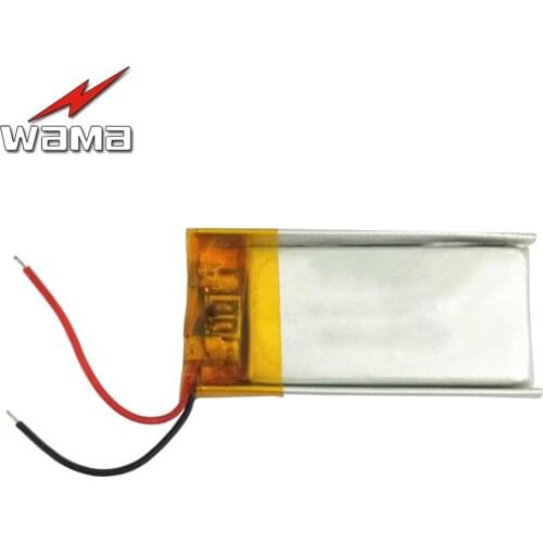 4pcs/lot Wama 501530 190mAh Li-ion Polymer 3.7V Rechargeable Batteries for Bluetooth Speakers Digital MP3 MP4 Cell Phone GPS