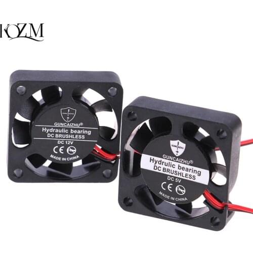 4010 5/12/24V Quiet Hot End Cooling Fan Super Silent Fans For Ender 3D Printer