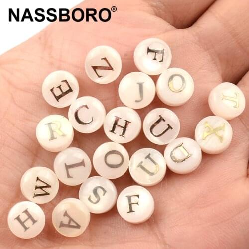 8mm Flat Round Golden Eagle DIY Seashell Beads Beach Jewelry Accessories for Women Sea Shells Earrings Bracelet Necklace Making