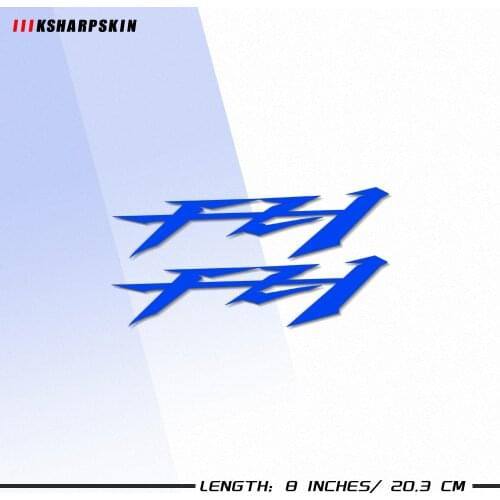 Motorcycle sticker accessories Fuel tank Wheels helmet Reflective MOTO body sign personality decoration sticker For YAMAHA FZ1