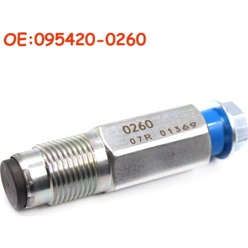Car 095420-0260 0954200260 FUEL RAIL PRESSURE RELIEF VALVE REGULATOR SENSOR 98032549 8-98032549-0 For MITSUBISHI L200 2.5 DI