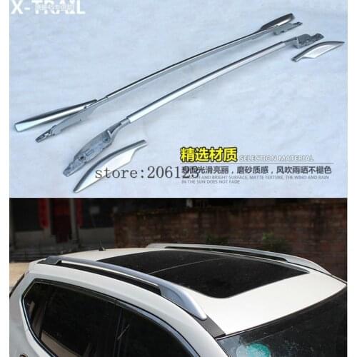 Roof Rack side Rails luggage carrier bars For Nissan Rogue x trail 2014 2015 2016 2017