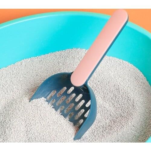 Big Cat Litter Scoop Cats Poop Scoop with Storage Box for With Holder Pet Scoop Lightweight Cleanup Tools Plastic Pet Supplies