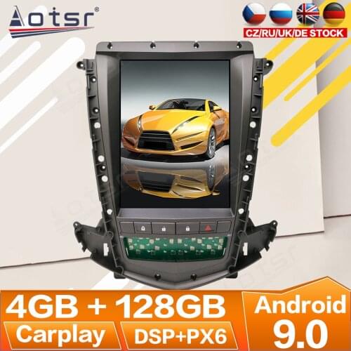 Carplay For Cadillac SRX 2013 2014 - 2017 Android Radio Multimedia Car Cassette Recorder Stereo Player Tesla GPS Navi Head Unit