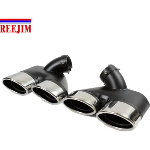 Exhaust muffler tail pipe tip for Mercedes W211 E200 E240 E260 E280 Car-styling