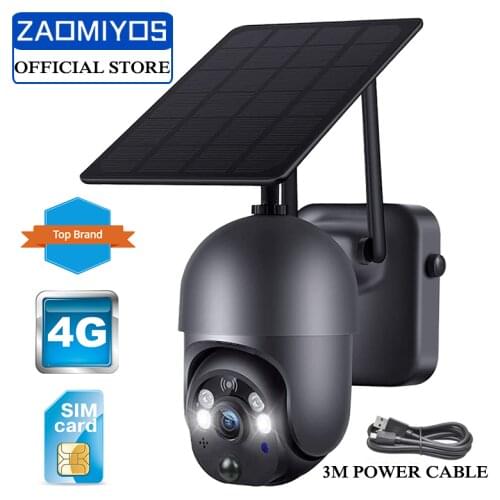 GODOOROS solar 1080P Tuya Smart Wifi IP Camera CCTV camera 3MP automatic tracking Smart courtyard lighting surveillance 2 in 1