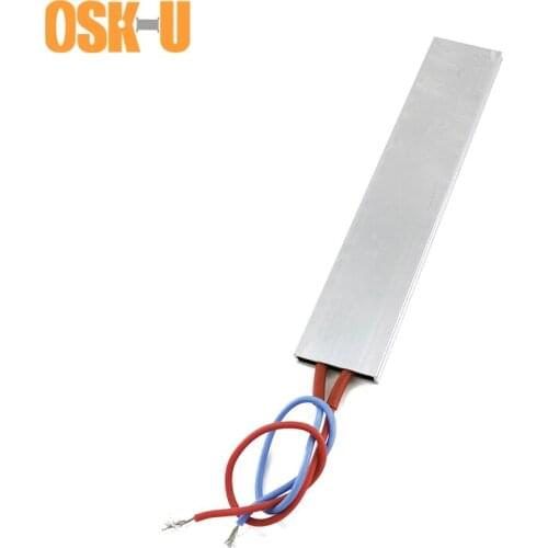 150x28.5x5mm PTC Heater Element 220V Thermostatic PTC Heater Plate 170/200/220/250C Electric Heating Element for Hand Dryer