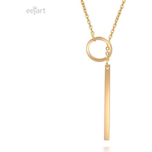 316L Stainless Steel Necklaces Fine Jewelry Fashion Clavicle Necklace for Women