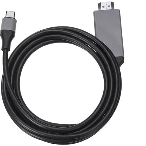 Type-C to HDMI-compatible 4K Cable HDTV TV Digital AV Adapter Connector Converter Ultra HD 1080P Type-C to 4K HDTV Adapter