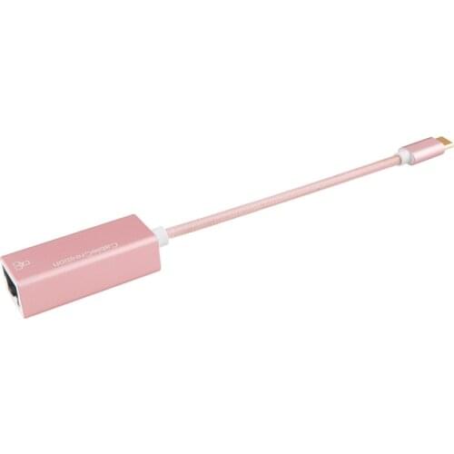 USB-C to Ethernet Adapter,USB Type-C to RJ45 Gigabit LAN Network Cable Compatible (Thunderbolt 3 Compatible)