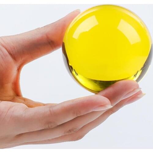 Globe K9 Clear Lens Ball Crystal Glass Ball Crystal Ball Stand For Sphere Photography Decoration Home Decorative ball