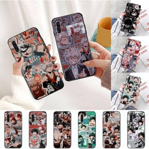 Shoto Todoroki boku no My hero academia Phone Case For Samsung A S M Note 9 10 20 fe 21 71 30 ultra plus 5g 11 31 51 s