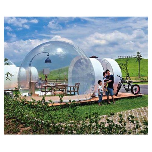 Factory Price Bubble Dome Tent Outdoor Inflatable Igloo Tent DIY Garden Party Tent Outdoor Camping Bubble Hotel Bubble Tent Hot
