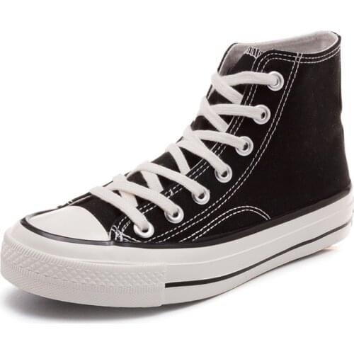 2021Summer Woman Sneakers Vulcanize Canvas Casual Vulcanize Shoes High Top Walking Flats Womens Running Zapatillas Mujer