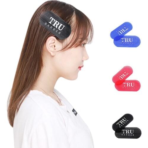 2Pcs Multifunction Hair Sticker Tape Hair Gripper Bangs Hair Clip Holder Hairpin Salon Barber Accessories Hairdressing Tool