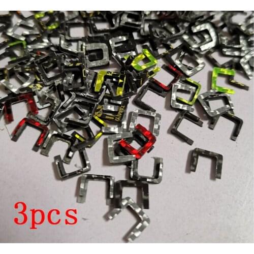 3 Pieces CNC Tamiya 95307 15459 Carbon Fiber 1.5MM MS Inner Shock-absorbing Small Door Frame Chassis Gap Filling Block