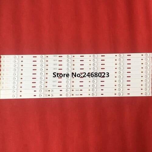 4set=40pcs LED backlight strip for TCL U65P6096 Thomson 65UE6596 65UC6006S 65UC6586 65UC6596 65UC6016 65UC6106 4C-LB6506-YH02J