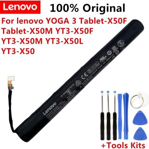 L15D3K32 Tablet battery For lenovo YOGA 3 Tablet-X50F Tablet-X50M YT3-X50F YT3-X50M YT3-X50L YT3-X50 L15C3K32 8400MAH Free Tools