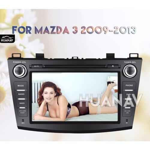 In dash Car DVD multimedia player GPS navigation for Mazda 3 Axela 2009-2013 Android 8.0/Android 7.1 8'' Auto Radio stereo