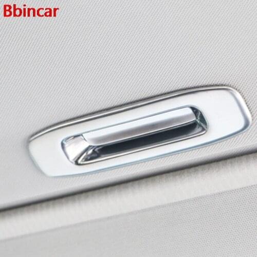 Bbincar ABS Chrome Sunroof Skylight Roof Frame Lamp Handle Bowl Car Body Door Inner Trims 1piece For Toyota RAV4 2016