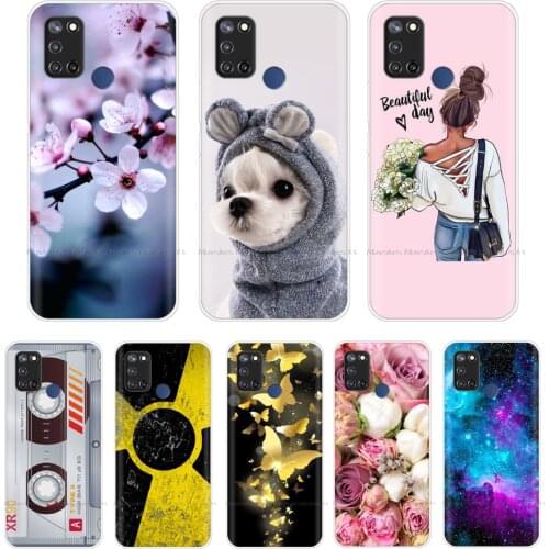 For OPPO Realme 7i Case Realme7i Soft TPU Silicon Phone Back Cover For OPPO Realme C17 C 17 Case 6.5" etui bumper funda coque