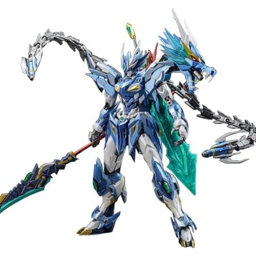 MOTOR NUCLEAR ATS MNQ-03 26cm Full Painted Movable Figure Metal Mecha Assembly Model Kits Collection Toy For Children