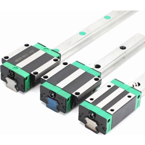 HGR20 20mm linear guide length HGR20 200 250 300 350 400 450 500 550 600 700 800 mm+ HGH20CA or HGW20CC linear block CNC parts