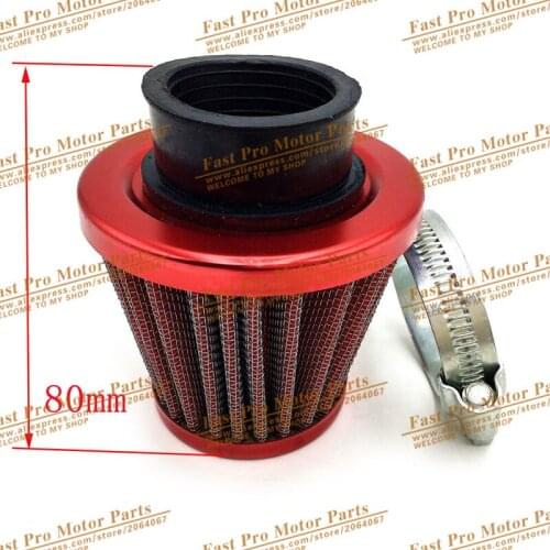35MM 110CC Dirt Pit Bike Mini Motocross Motorcycle Engine Air Filter Connect PZ19 PZ22 Carburetor
