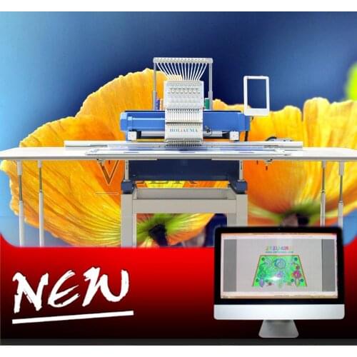 China 10 years service ! Professional Manufacturer 500*1200 mm tajim type 15 needle 1 head computerized embroidery machine