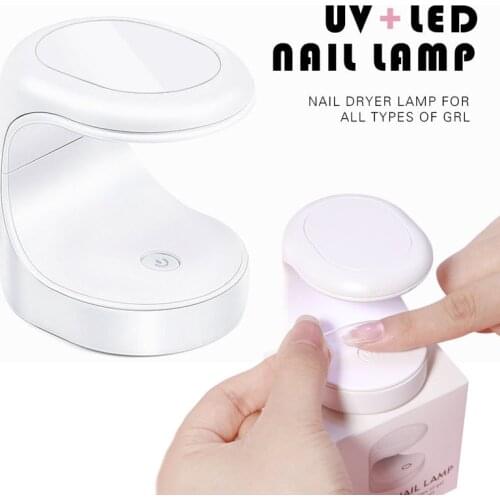 16W Mini Nail Dryer uv led Lamp Nail Gel Manicure Machine Single Finger USB Connector Nail Art Tool Gel Polish Fashion