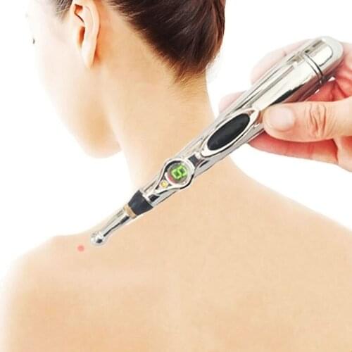 Mini Electric Meridian Energy Pen Magnet Acu puncture Apparatus Therapy Machine Heal Body Massager Point Massage Tool