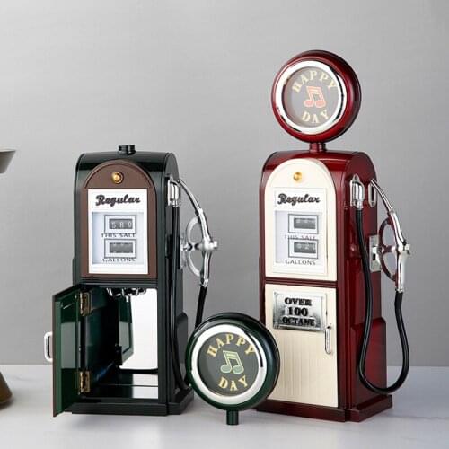 Nordic Classical Style Tanker Music Box музыкальная шкатулка Home Decorative Creative Ornaments Boy Birthday Gift Typewriter