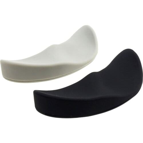 Sovawin G80 Silicone Wrist Rest Vertical Mouse Pad Gamer Comfort Mousepad Comfortable Ergonomic Silic Gel Game Office Mat For PC