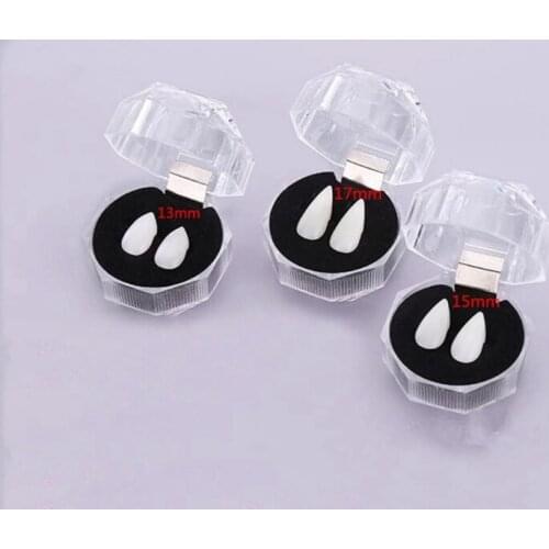 Fangs Teeth Pellets Adhesive Halloween Horror Party Cosplay Costumes Accessory Prop Decoration