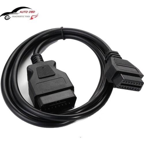 1.5M ELM327 OBD Cable Bluetooth OBDII OBD2 Diagnostic 16Pin Male to Female Car Extension Cable Diagnostic ToolScanner Adapter