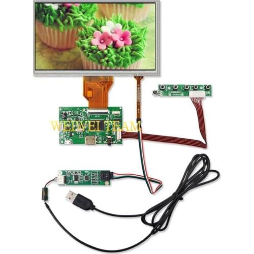 7'' Inch AT070TN90 V.1 V1 LCD Display Screen Module Resistance Touch Screen Panel For Tablet PC 800x480 Controller Board