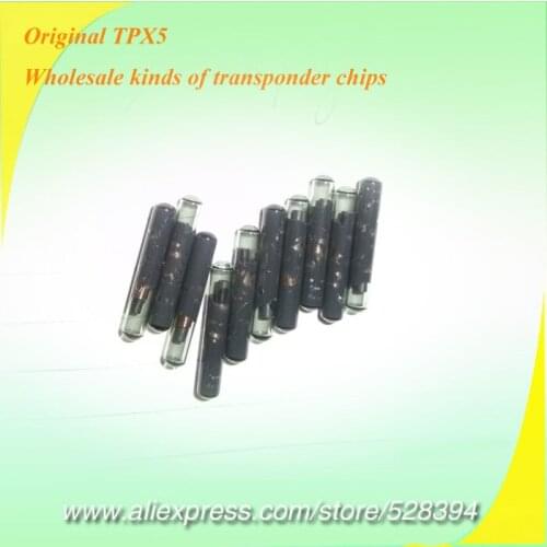 Fast Delivery Original New Glass 10pcs (similar as tpx1+tpx2+tpx4) JMA TPX5 Transponder Chip Cloner