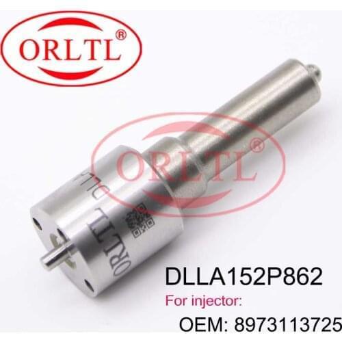 Black Coated Needle Nozzle DLLA 152P862 (0934008620) Nozzle Replacments DLLA 152P 862 And DLLA 152 P862 For 095000-543