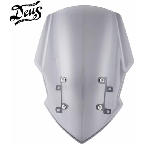 For 2018 2019 2020 YAMAHA MT-07 FZ-07 FZ07 MT 07 Parabris Motor Accessories MT07 Windscreen Windshield Deflector with Bracket