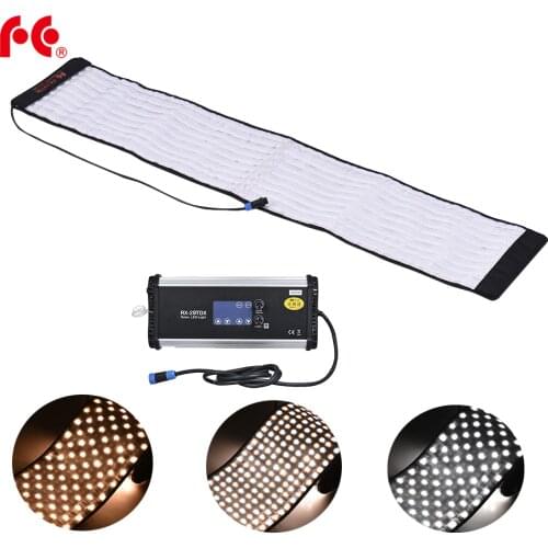 Falcon Eyes RX-29TDX 100W Roll Flex LED Mat Fill-in Light Panel Bi-Color 3000K-5600K CRI95 for Photo Video Studio Photography