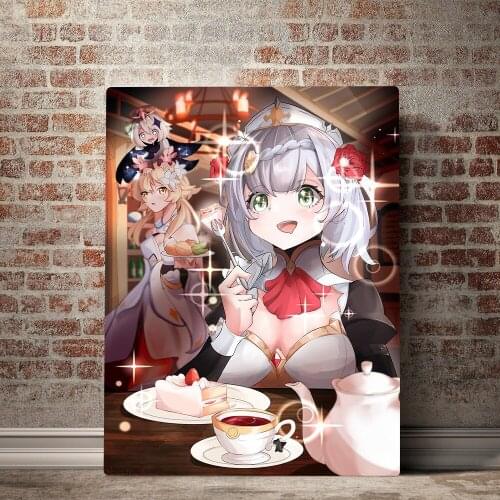 GAME Posters Painting Wall Classic Modern Home Decor Genshin Impact Canvas Paintings Art Prints High Quality Modular Picture