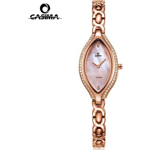 Fashion Luxury Brand Watches Woman Casual Womens Quartz Wrist Watch Waterproof Female CASIMA #2618