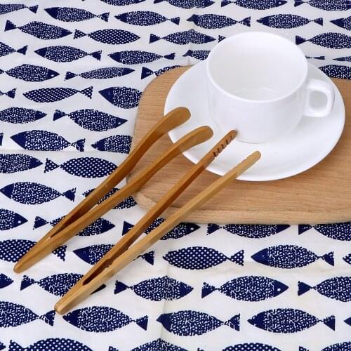 Natural Bamboo Handmade Tea Tweezer Anti-hot Tea Clip Teacup Clamp Tongs Holder Bamboo Clip