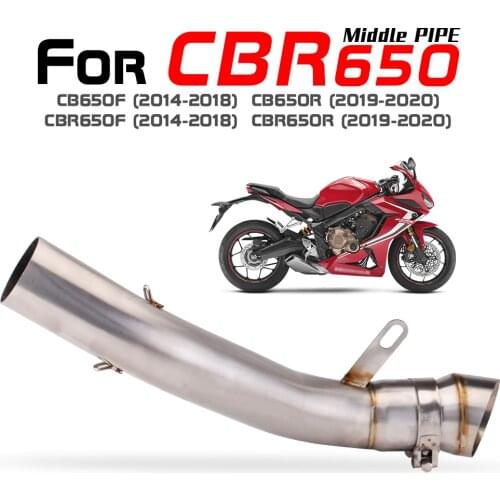Suitable for CBR650R 650F CB650F mid-section exhaust pipe modification
