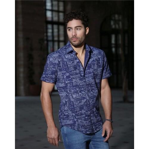 Semco Pattern Long Sleeve Slimfit Mens Shirts Square Pattern Cotton Male 'S Fashion Shirts Oxford Flannel Casual Daily 2021 Winter