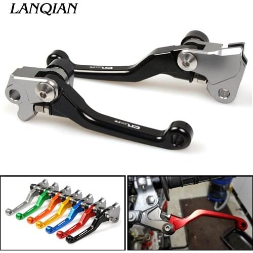 CNC Pivot Brake Clutch Levers Dirt Bike For HONDA CR80R CR85R CR125R CR250R CRF150R CRF450R 92-16 CR 80 85 125 250 CRF 150 450 R