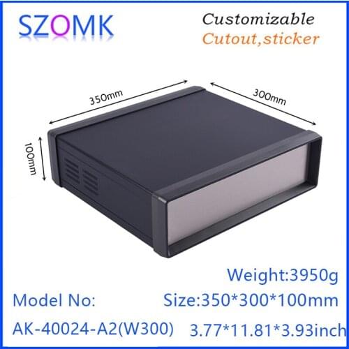 Szomk Custom Iron Enclosure Metal Project Box Junction Housing Diy Electronic Box Power Supply Instrument Case