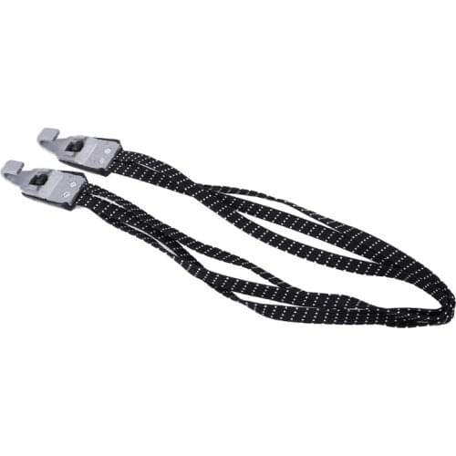 Bicycle Fixed Rope Elastic Luggage Rubber Band 3in1 Strap Hook Cycling Stacking E56D