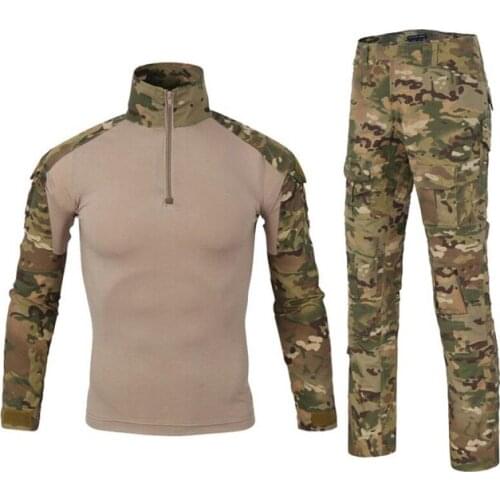 Paintball Tactical Camouflage Military Uniform Camouflage Combat Suit Military Clothing for Hunter and Fishing Shirt and Pants